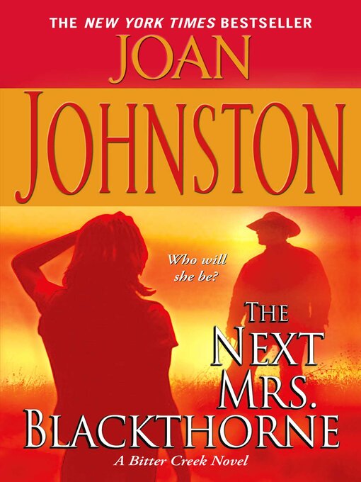 Title details for The Next Mrs. Blackthorne by Joan Johnston - Wait list